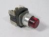 Allen-Bradley 800T-QT10R Series N Push Button Illuminated Red 1NO 1NC 120V USED