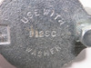 Dixon Boss B12SC Wing Nut Cap 3/4" and 1" Plated Iron NO CHAIN NOP