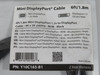 Rocstor Y10C165-B1 Mini DisplayPort to DisplayPort Cable 6' 1.8m L NWB