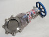 Orbinox ET07 Knife Gate Valve 6” Max 10 Bar Size DN150 SS316 USED