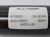 Alltemp 35-233G250 Start Capacitor 250VAC 50/60Hz 233-280MFD NEW