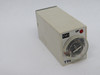 IMO TY4-24AC On-Delay Timer 24VAC 0.1Sec-100Hrs 3A 240VAC 14-Blade USED