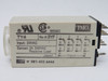 IMO TY4-24AC On-Delay Timer 24VAC 0.1Sec-100Hrs 3A 240VAC 14-Blade USED