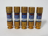 Bussmann Fusetron FRN-R-15 Dual-Element Time-Delay Fuse 15A 250V Lot of 5 NEW