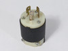 Hubbell 9965C Twist-Lock Plug 20A 125/250V 3W 2P Non-NEMA USED