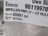 Generic 96702401 5-Vane Impeller 17.5" Diameter 75M1536 USED