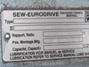 Sew-Eurodrive AC Gearmotor 9.4:1 3HP 1700-183RPM 330/575V TEFC RUST USED