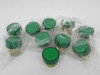 Raas Controls RB2-BV03 Green Metal Pilot Light Operator Lot/10 BOX DAMAGE NEW