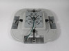 Cooper Lighting QDCAST1B LED Parking Garage/Canopy Luminaire 120-277V 60Hz USED