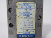 Festo 9764 VL-5-1/8 5/2-Way Poppet Seat Valve G1/8 0-10 bar 0-145 psi USED