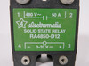 Electromatic RA4850-D12 Solid State Relay 480VAC 50A 3-32VDC NO SCREWS USED