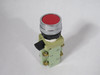 Generic Momentary 22.5mm Red Push Button 2NO 2NC 10A 250VAC 7.5A 380VAC NOP