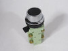 Generic Wide Base Black Flush Momentary Push Button 2NO 2NC 10A 250VAC NOP