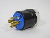 Eaton Arrow Hart AHCL1530P Locking Plug 30A 250V 4W 3P NEMA L15-30P Blue NEW
