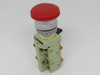 Generic Twist Release Mushroom Push Button Switch 2NC 2NO 10A 250VAC USED