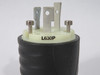 Pass & Seymour L630P Turnlok Plug 30A 250V 3W 2P Black and White L6-30P USED