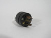 Pass & Seymour 7485 Midget Locking Plug 15A 125V 3-Wire 2-Pole USED