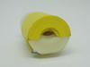 Hubbell 2323 Twistlock Connector 20A 250V 3W 2P YELLOW BODY USED