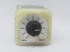 Agastat 9812B11F Time Delay Relay 6-180sec 120VAC 10A 60Hz 8-Pin USED