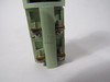 Generic Wide Base Twist Release Mushroom Push Button Switch 2NC 2NO USED