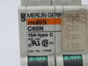 Merlin Gerin 17446 C60N Circuit Breaker 15A 480VAC 2-Pole USED