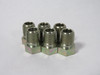 Parker 1/4 X 1/8 PTR-S Reducing Adapter 1/4" NPT x 1/8" NPT Lot of 6 NOP