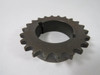 Generic 40TB22 Sprocket 3.7" OD 2.1" ID 22 Teeth USED