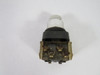 Allen-Bradley 800T-PT16W Series B Push-to-Test Pilot Light 120VAC White USED
