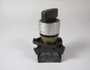 Allen-Bradley 800ES-HM32-3LX02 Selector Switch 2NC 3-Position USED