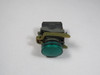 Telemecanique ZB4-BV033S Green Pilot Light w/ Light Module USED