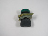 Telemecanique ZB4-BV033S Green Pilot Light w/ Light Module USED
