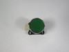 Eaton E22P3 Green Push Button Operator w/ Mounting Latch USED