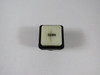 Telemecanique ZB5CW113 Square White Push Button Operator w/ Down Marking USED