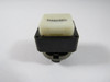 Telemecanique ZB5CW113 White Push Button Operator w/ Mandrel Marking USED