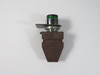 General Electric P9CPNVS Green Extended Push Button 1NO/1NC USED