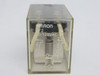 Omron LY2-AC110/120 Relay 110/120VAC 10A 8-Blade USED