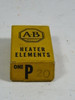 Allen-Bradley P20 Heater Element for Overload Relay BOX DAMAGE NEW