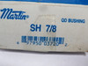 Martin SH-7/8 QD Bushing 7/8" Bore 1-1/4" LTB 1-3/8" Flange Diameter ! NEW !