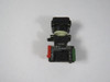 Square D D1A2U-Z41R Red Square Push Button 1NO/1NC USED