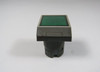 EAO 704.210.5 Green Square Push Button Operator USED