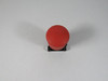 Cutler-Hammer M22-PV Twist-to-Release Red Push Button w/ Mounting Base USED