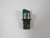 Allen-Bradley 800EM-SM23 Green Selector Switch Operator Only 2-Position USED