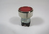 Siemens 3SB3501-0AA21 Red Illuminated Push Button Operator Only USED