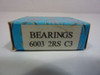 NTN/EBC 6003-2RS-C3 Sealed Ball Bearing ! NEW !