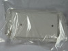 Leviton 001-88014 Blank Wall Plate White Lot of 6 ! NWB !