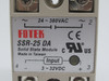 Fotek SSR-25DA Solid State Relay Module 24-380VAC 25A Output 3-32VDC Input USED