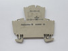 Weidmuller WDK2.5D Terminal Block 2.5mm 26-12AWG Beige Lot of 20 USED
