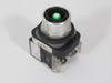 Allen-Bradley 800T-PBH16G Illuminated Momentary Push Button Ser.T NO LENS USED