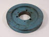 Maska 1B 6.0 SDS V-Belt Sheave 1/2 to 2" Bushing 1 Groove 6.35" OD A B Belt USED