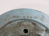 Maska 1B 6.0 SDS V-Belt Sheave 1/2 to 2" Bushing 1 Groove 6.35" OD A B Belt USED